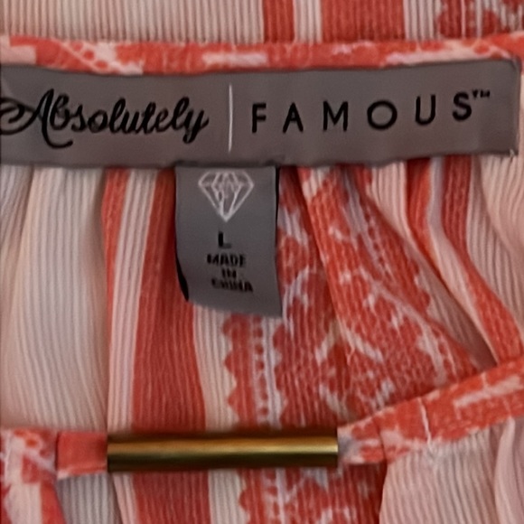 ABSOLUTELY FAMOUS TRIBAL PRINT TUNIC/BLOUSE ……..212 - Picture 8 of 9